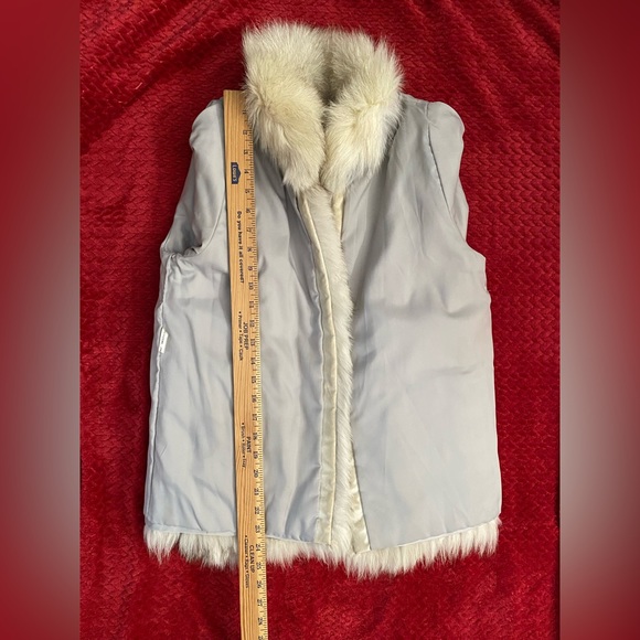Vintage SAGA FOX silver fox real fur coat, size M, - Picture 6 of 13
